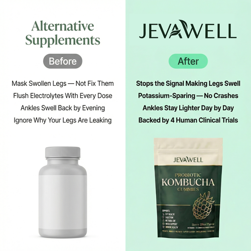 Probiotic Kombucha Gummy for Swollen Legs