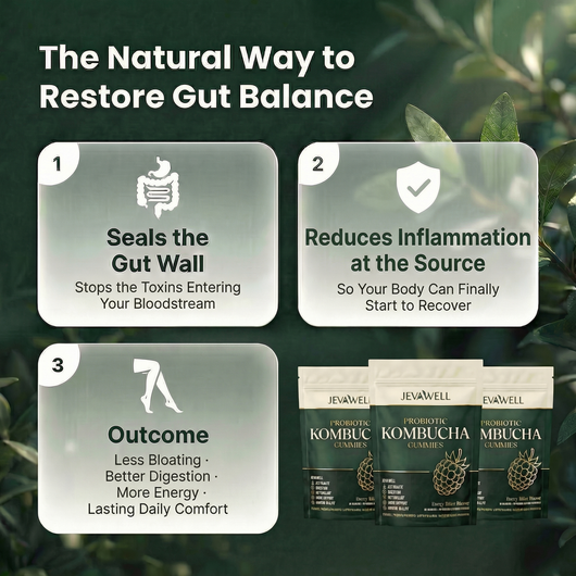 Kombucha Probiotic Gummies for Digestive Support